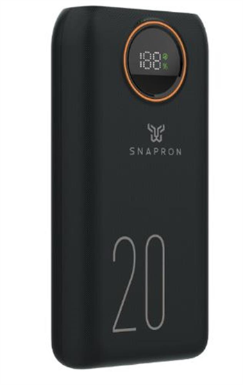 Snapron SNP-3013 20.000 Mah LCD Ekran Dahili Kablolu 22.5w Hızlı Şarj Powerbank
