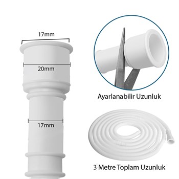 SUNUP SN-26114 3 METRE KLİMA DRENAJ GİDER BORUSU