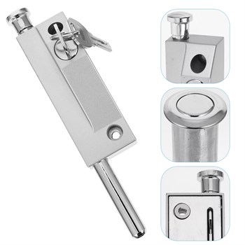 SUNUP SN-26274 PENCERE - SÜRGÜLÜ KAPI ANAHTARLI ÇELİK KİLİT (GÜVENLİK KİLİDİ)