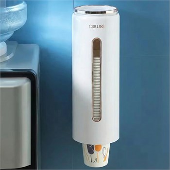 SUNUP SN-27106 KENDİNDEN YAPIŞKANLI PLASTİK - KARTON BARDAK DİSPENSERİ