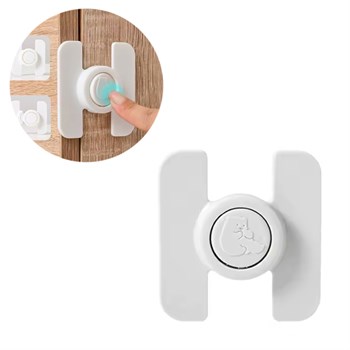 SUNUP SN-28751 BUZDOLABI ÇEKMECE DOLAP KİLİDİ GEÇMELİ YAPIŞKANLI (ÇOCUK KİLİDİ)