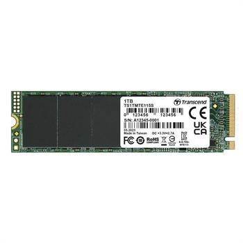 Transcend 1TB 115S 1TB TS1TMTE115S 3200-2000MB-s NVMe M.2 SSD Disk