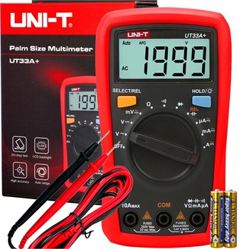 UNI-T UT33A+ 600V DİJİTAL MULTİMETRE ÖLÇÜ ALETİ