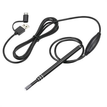POWERMASTER PM-22161 USB 1.5 METRE KABLOLU KULAK MUAYANE ENDESKOP KAMERA