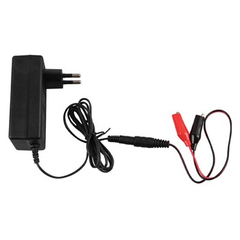 WEKO 14.4 VOLT - 2 AMPER 5.5*2.5 UÇLU + KROKODİL APARATLI YERLİ ÜRETİM AKÜ ŞARJ CİHAZI (OUT:12V2A)