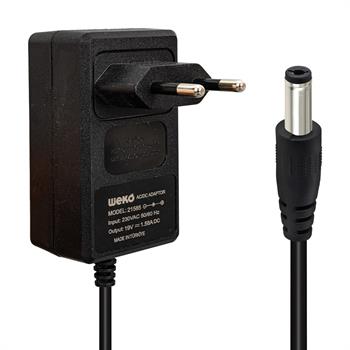 WEKO 19 VOLT - 1.58 AMPER 5.5*1.7 UÇLU YERLİ ÜRETİM PRİZ TİPİ NOTEBOOK ADAPTÖR