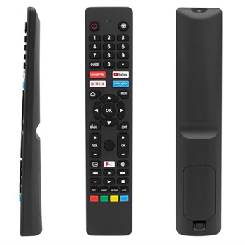 WEKO KL SES KOMUTSUZ JVC RM-C3250 NETFLIX-PRIME VIDEO-GOOGLE PLAY-YOUTUBE TUŞLU LCD LED TV KUMANDA