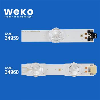 WKSET-5083 34959X4 34960X4 S_KU6K_43_FL30 8 ADET LED BAR