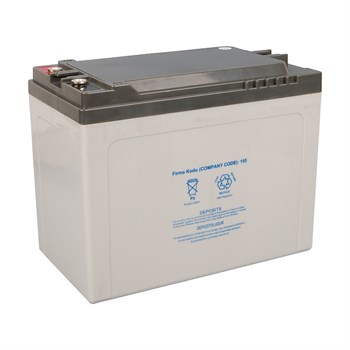 YOKOHAMA YH-12.80 12 VOLT - 80 AMPER ELEKTRİKLİ BİSİKLET AKÜSÜ (223 X 123 X 175 MM)