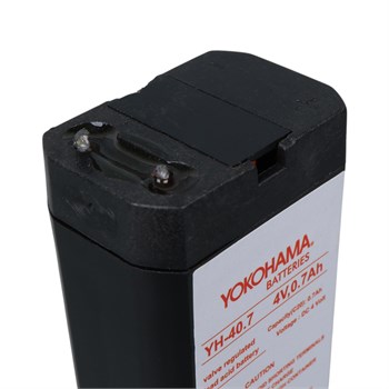 YOKOHAMA YH-40.7 4 VOLT - 0.7 AMPER KURU AKÜ (22 X 32 X 64 MM)