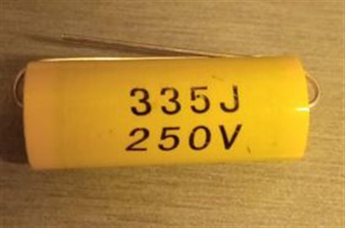 3.3/250V ARAÇ HOPARLÖRÜ İÇİN TİZ AYIRMA KONDANSATÖRÜ
