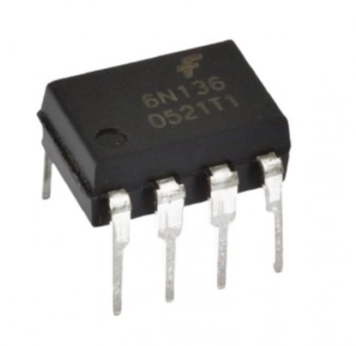6N136 DIP-8 OPTOKUPLOR ENTEGRE DEVRE