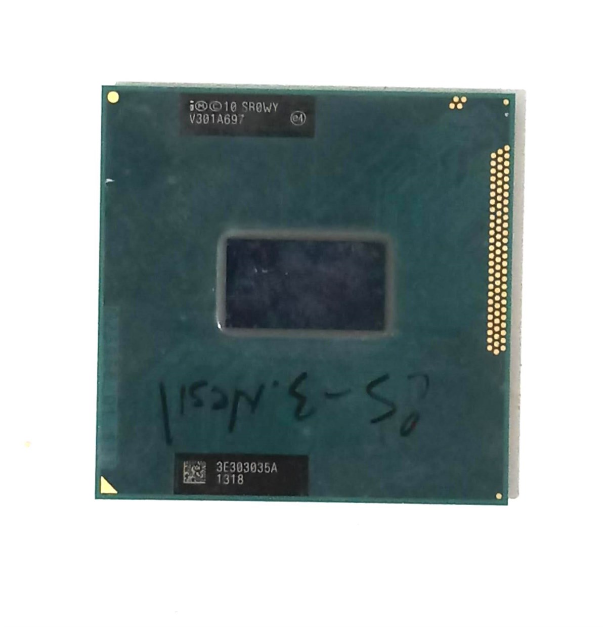 2.EL YEDEK PARÇAİNTEL İ5-3230M 3.NESİL SR0WY 3.2Ghz 3M CACHE NOTEBOOK CPU İŞLEMCİ TEST EDİLDİ STOK-İŞKUTU