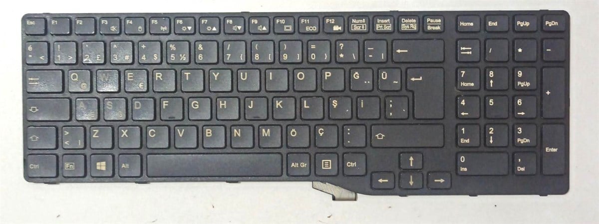 Klavye - Tuş TakımıFujitsu LifeBook A556, A556G KLAVYE-TUŞ TAKIMI STOK:Z-56