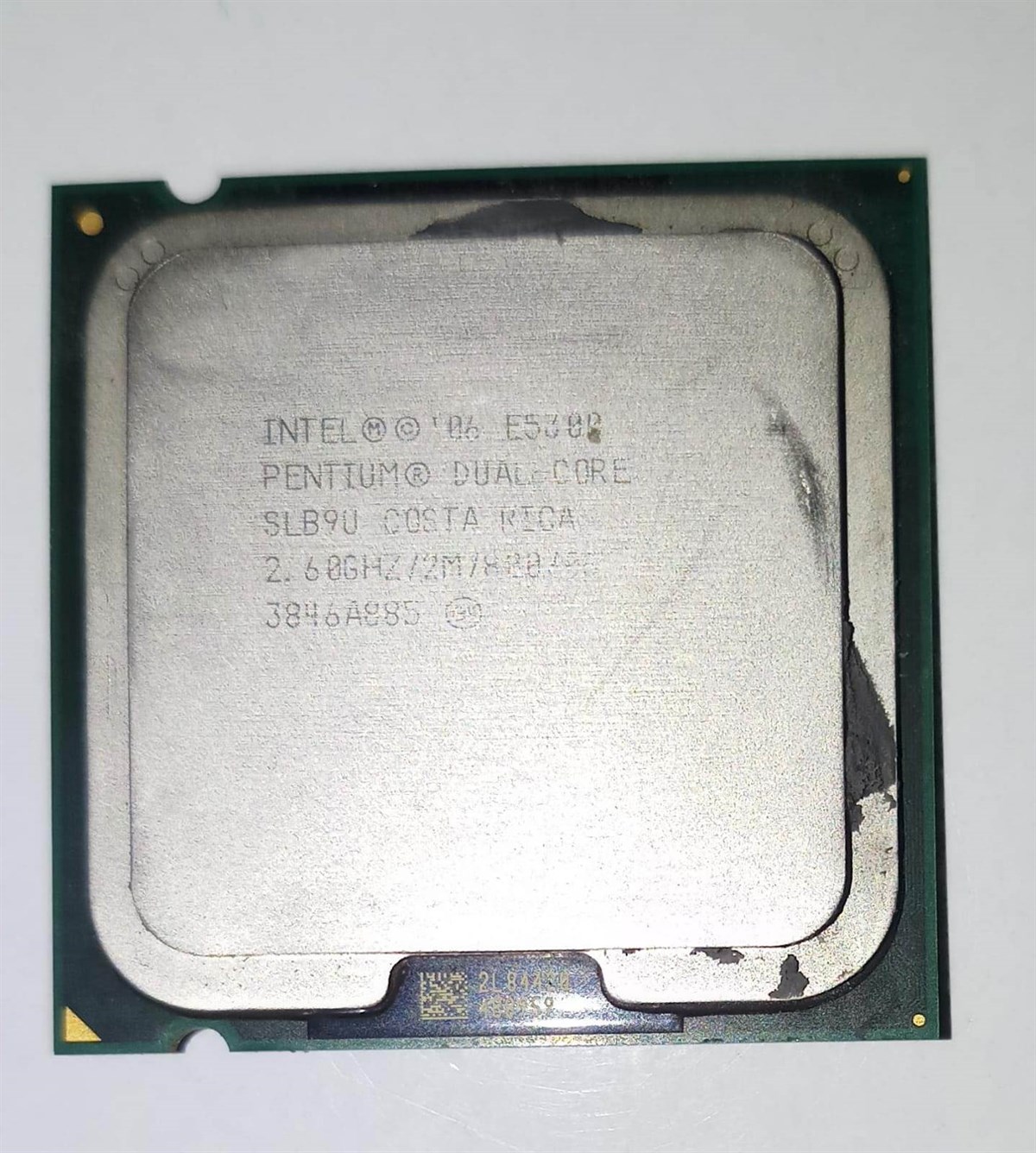 CPU - İşlemciİntel Pentium Dual Core E5300 - 2.6 GHZ / 2M / 800 - SLB9U - Masaüstü Işlemci
