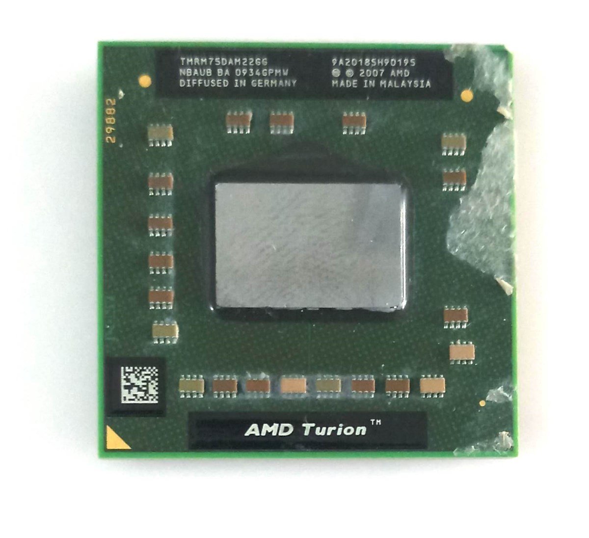 CPU - İşlemciDell PW197 - 1.8Ghz AMD Turion 64 X2 TK-55 CPU Processor STOK-İŞKUTU