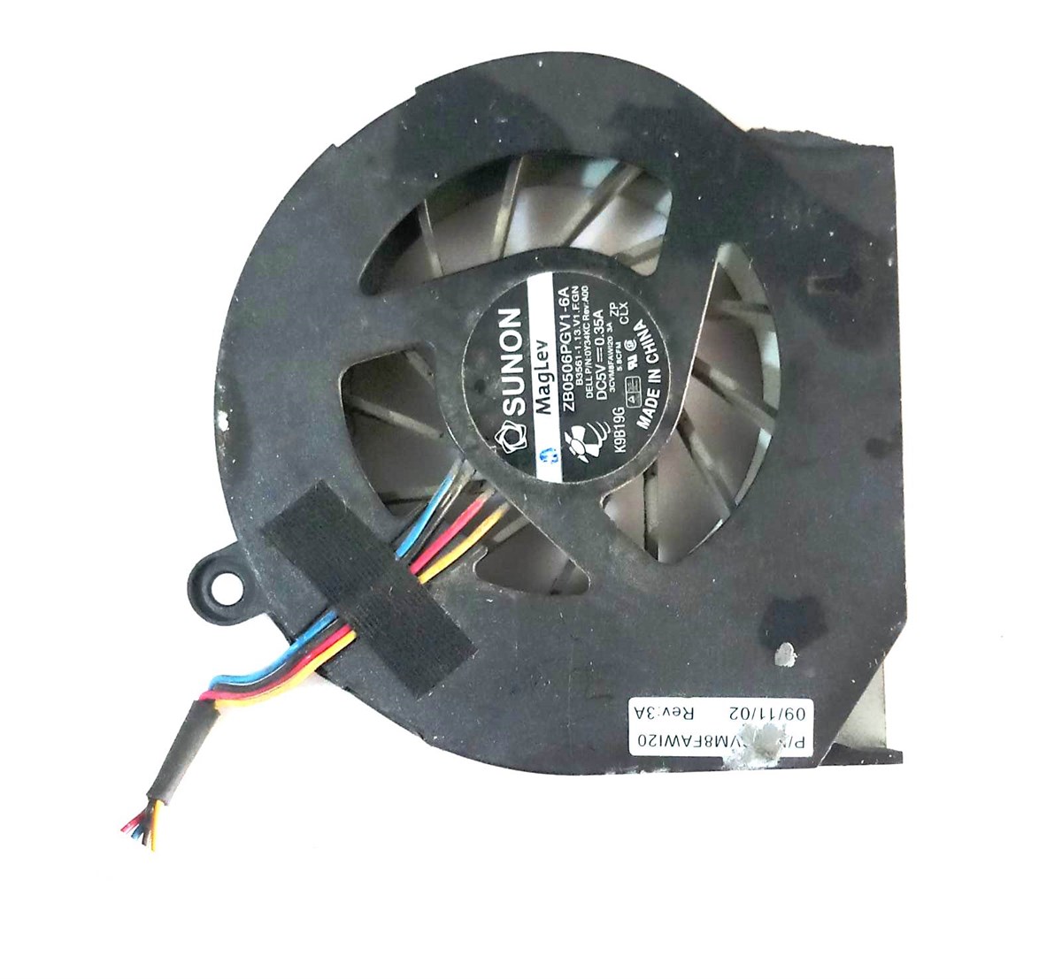Soğutucu - FanDell ZB0506PGV1-6A, B3561-1.13.V1.F.GN Notebook Fan STOK-Z-66
