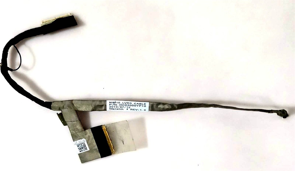 LCD Data Flex KabloDell İnspiron Mini 10 1012 1018 Ekran Data Kablosu - DC02000YP10 STOK-Z-66