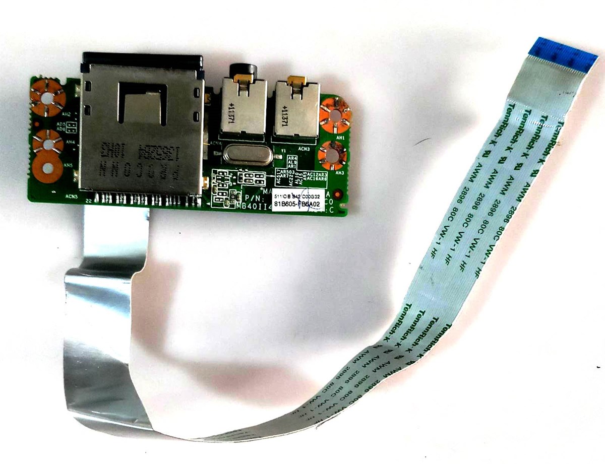 2.EL YEDEK PARÇACasper Nirvana MB50 MB55 Serisi Notebook Usb Card Reader Ses Kartı - 81B605-FB6A02 stok-z-67