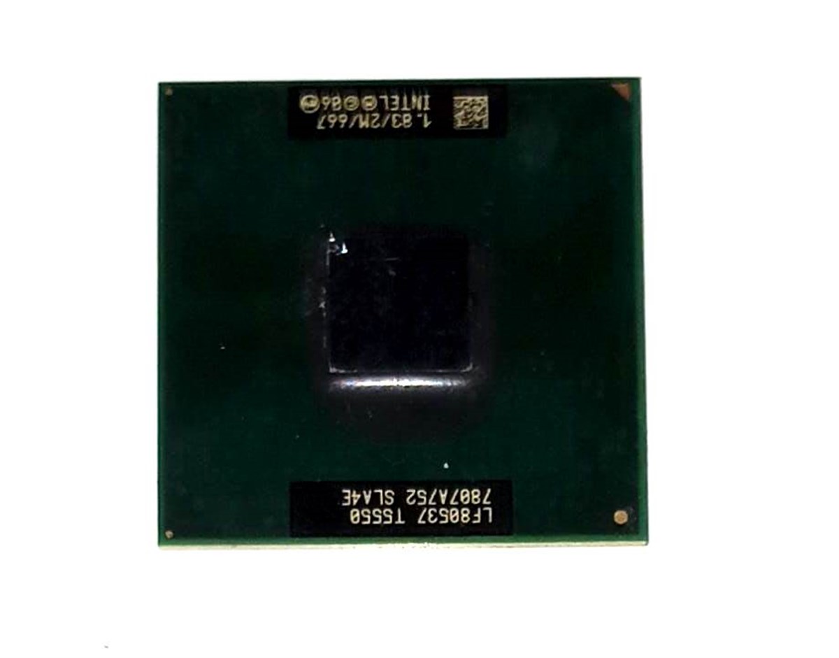 CPU - İşlemciIntel Core 2 Duo İşlemci T5550 CPU SLA4E 1.83 GHz/2 M/667 35 W 65nm STOK: İŞ KUTU