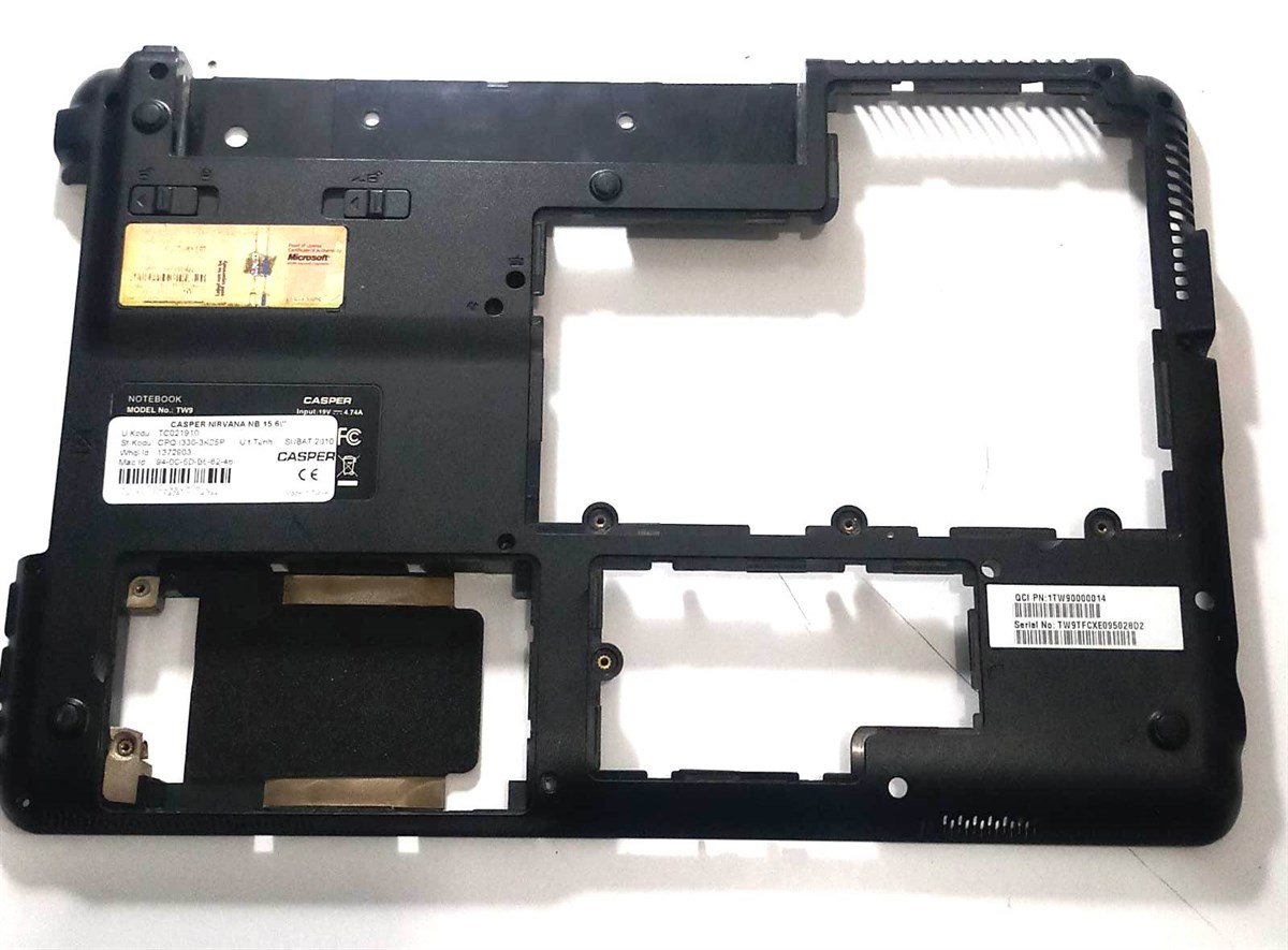 Alt KasaCASPER NIRVANA TW9 ALT KASA ORJİNAL STOK:174