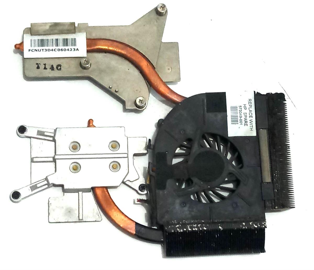 Soğutucu - FanHp Pavilion DV6 DV6T DV6Z-1100 DV6-1000 DV6-1200 İntel Notebook Bakır Soğutucu+FAN STOK: Z77