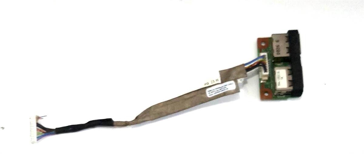 USB - AUX BoardHP Presario CQ50-115NR Laptop USB Port with Cable 48.4H504.011 STOK: 37
