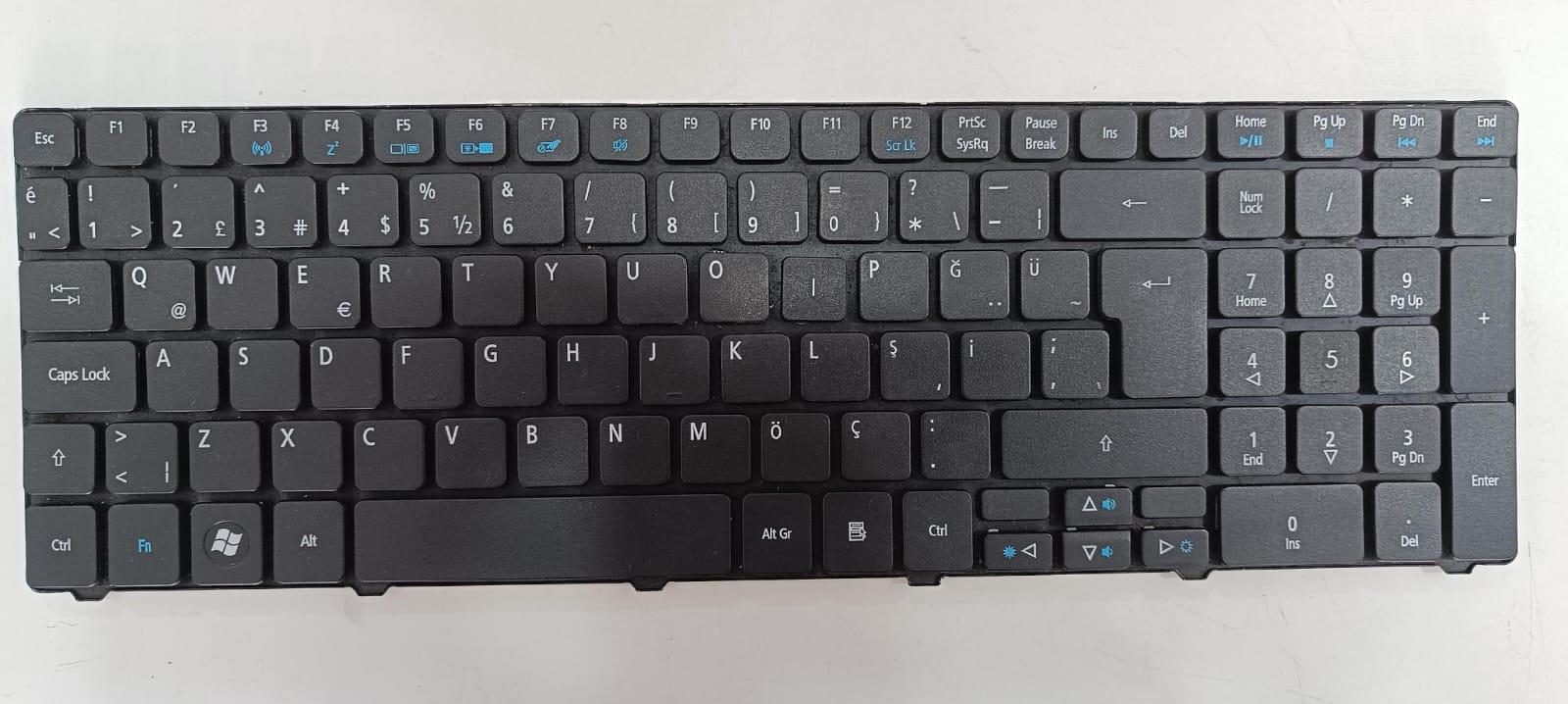 Klavye - Tuş TakımıAcer Aspire 5750 5750G 5750Z 5750ZG Laptop Klavye Tuş Takımı STOK:Z95