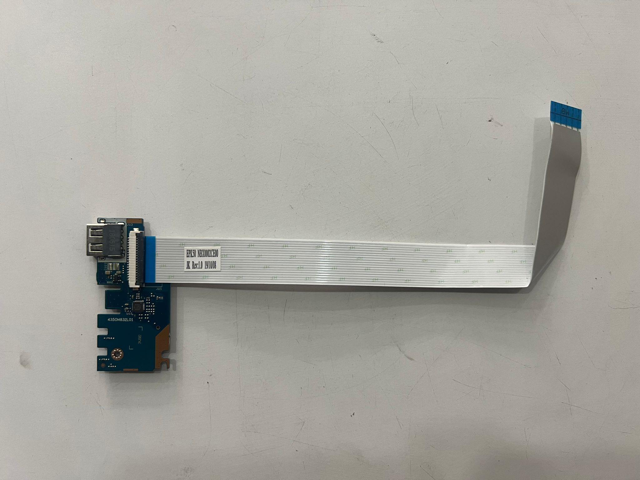 USB - AUX BoardHP 15-db1066nt (8XE58EA) Notebook USB Board EPK50 NBX0002CE00 Stok: Z91