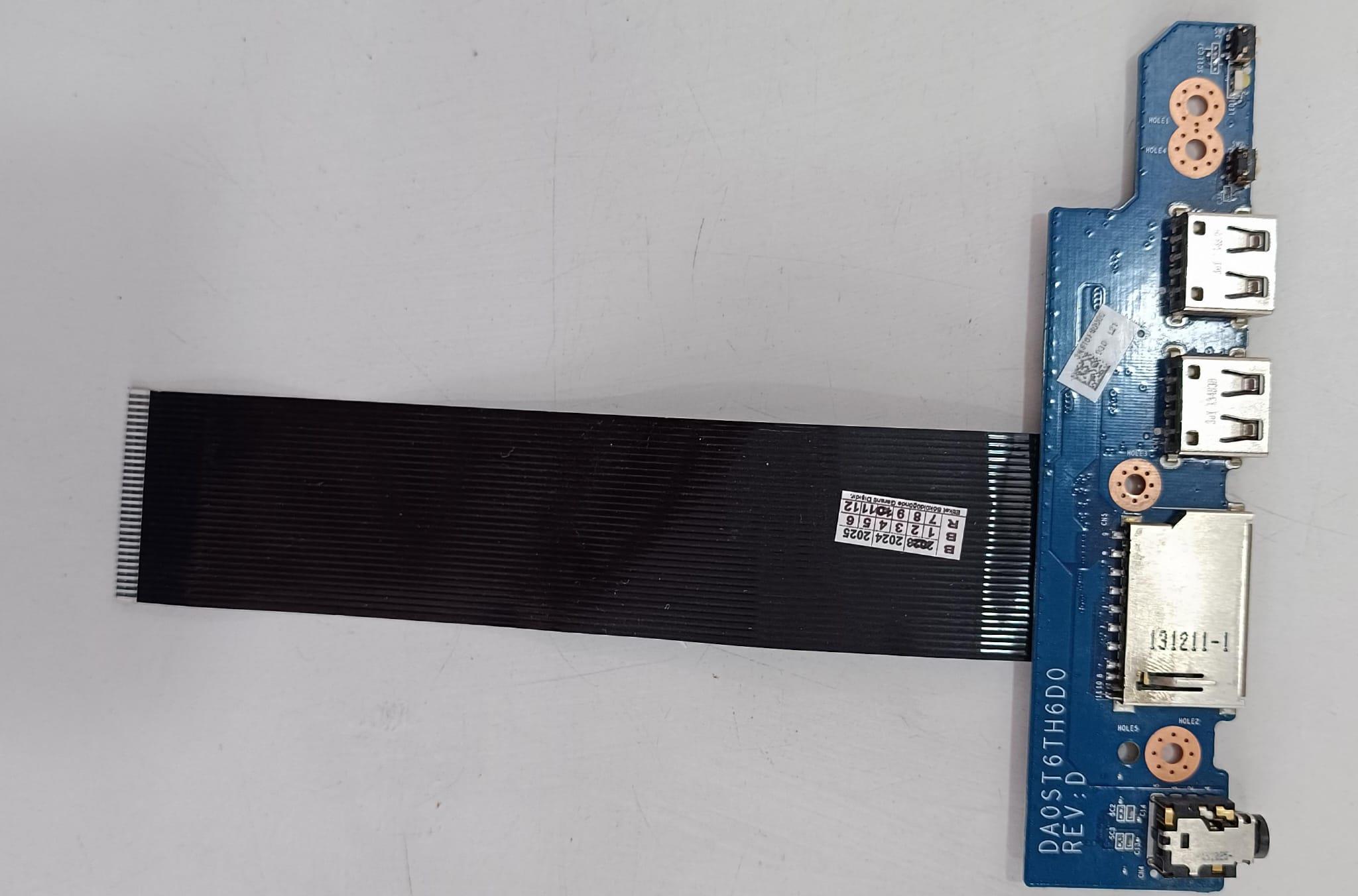 USB - AUX BoardLenovo IdeaPad Flex 14 daost6th6d0 USB Audio Board Kablosu (Board Arızalı)  STOK:Z95