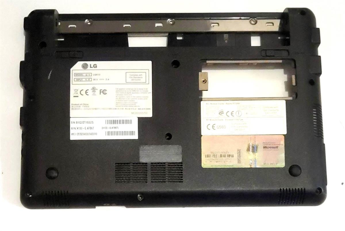 Alt KasaLG LGX13 ALT KASA LOWER CASE  ZYE33UL1BA00003A STOK: K4