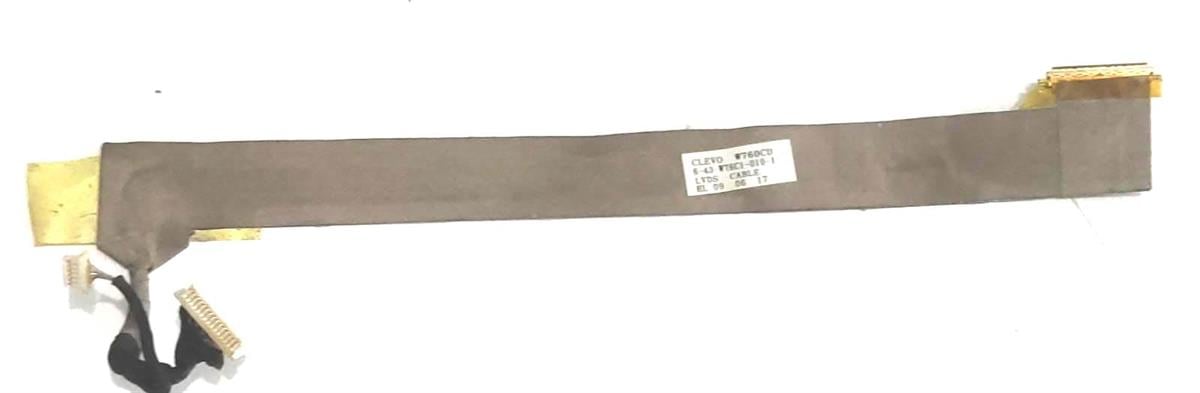 LCD Data Flex KabloCASPER W76S NİRVANA NOTEBOOK CN-RLT4200 DATA FLEKS KABLO 6-43-W76C1-010-1 STOK: K5