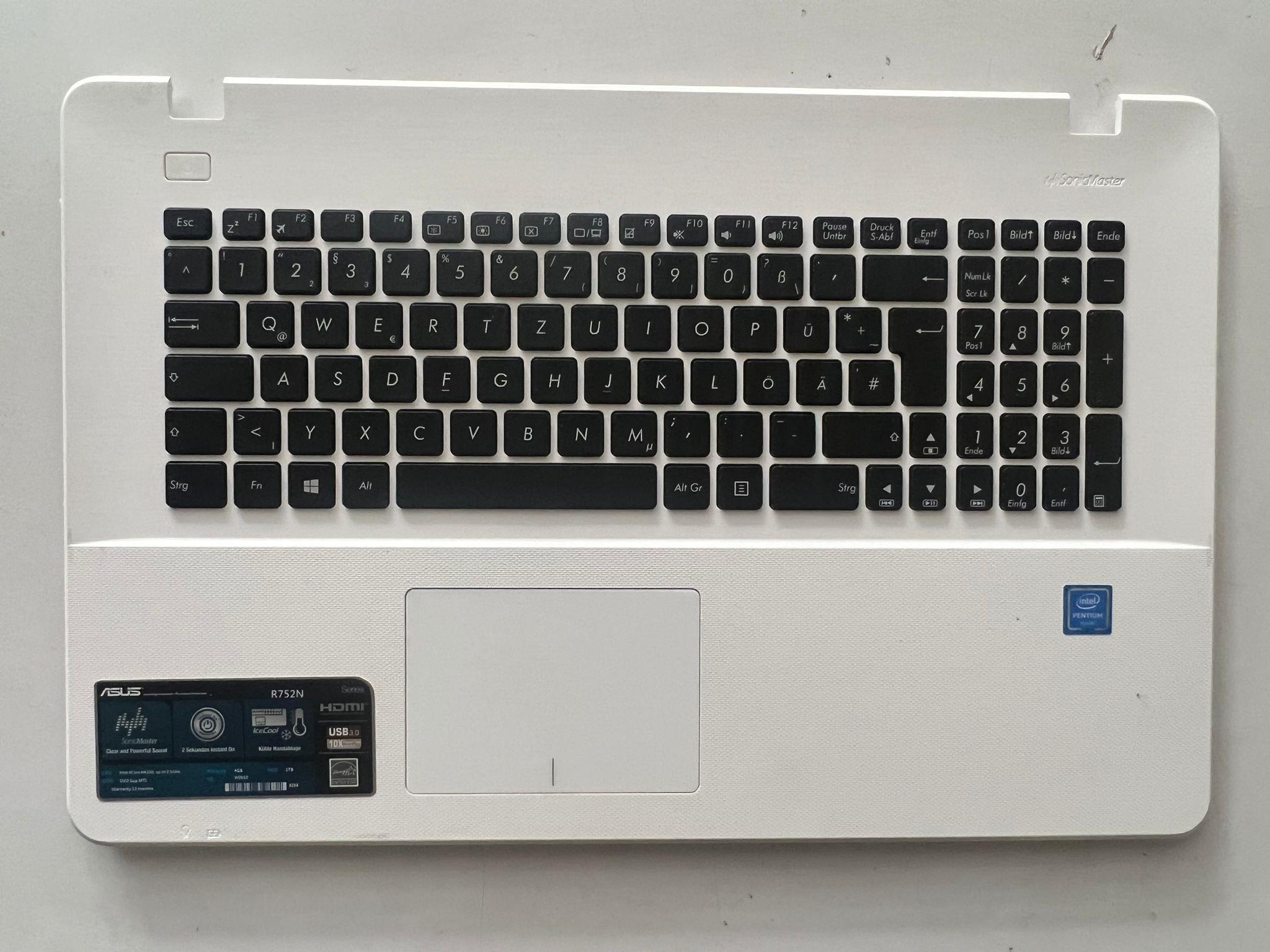 Klavye - Tuş TakımıAsus ile Uyumlu R752M, R752MA, R752N, R752NA, R752S, R752SV, R752Y Notebook Üst Kasa ve Klavye Tuş Takımı Stok: Z99