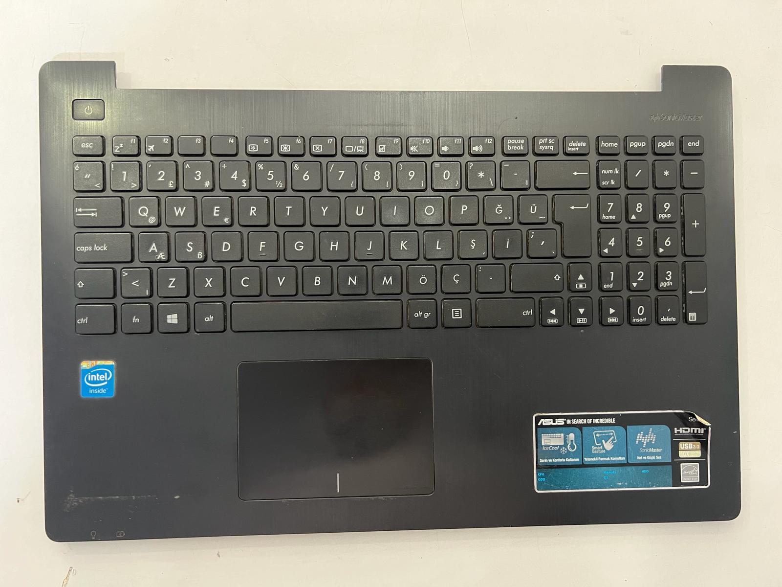 Üst KasaAsus Orijinal X553M, X553MA Üst Kasa Klavye Stok: Z101