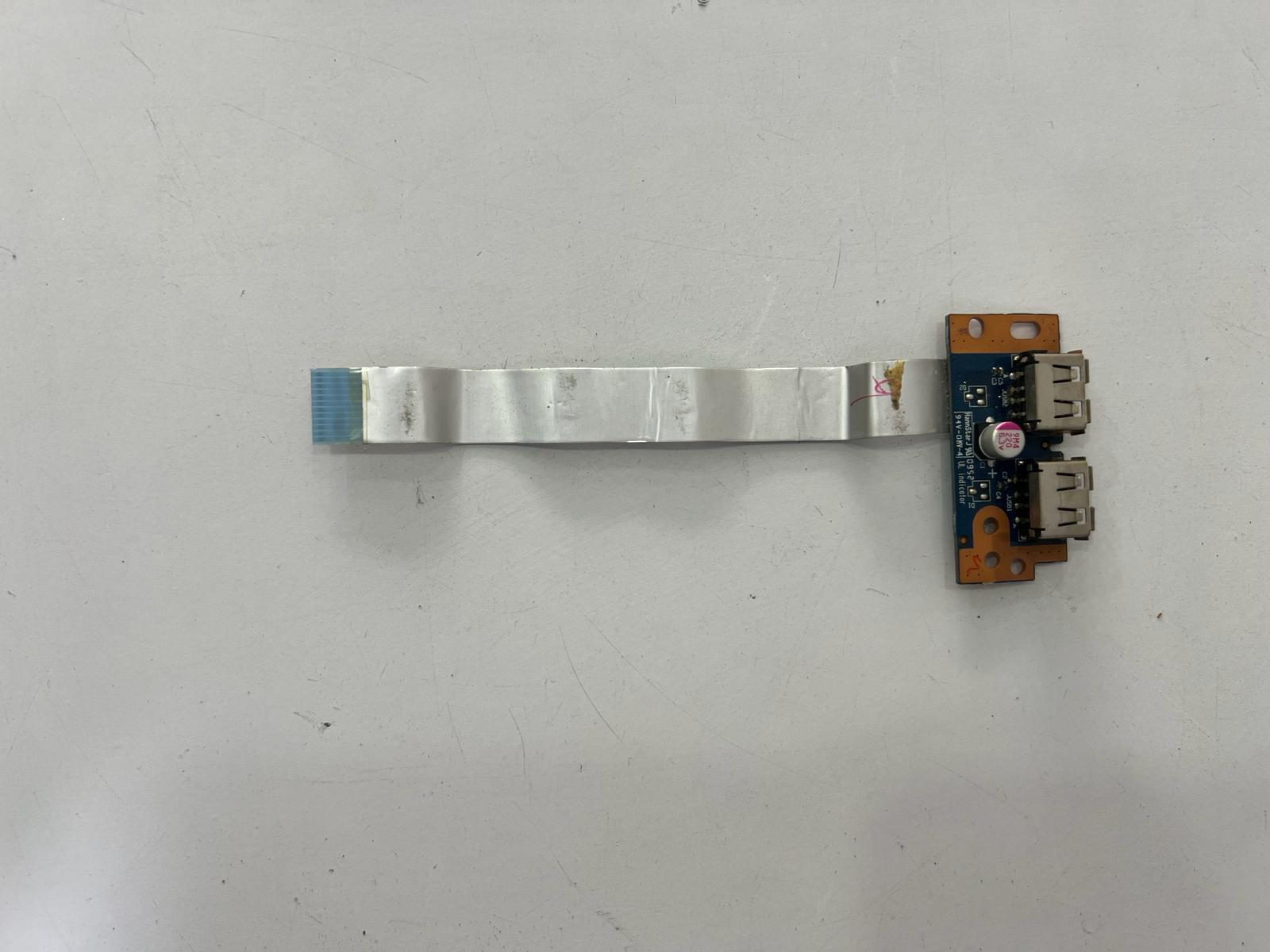 USB - AUX BoardToshiba Satellite L500-1UP, L500-1UU, L500-1UX, L500-1VK, L500-1WP Uyumlu LS-4972P Stok: Z101