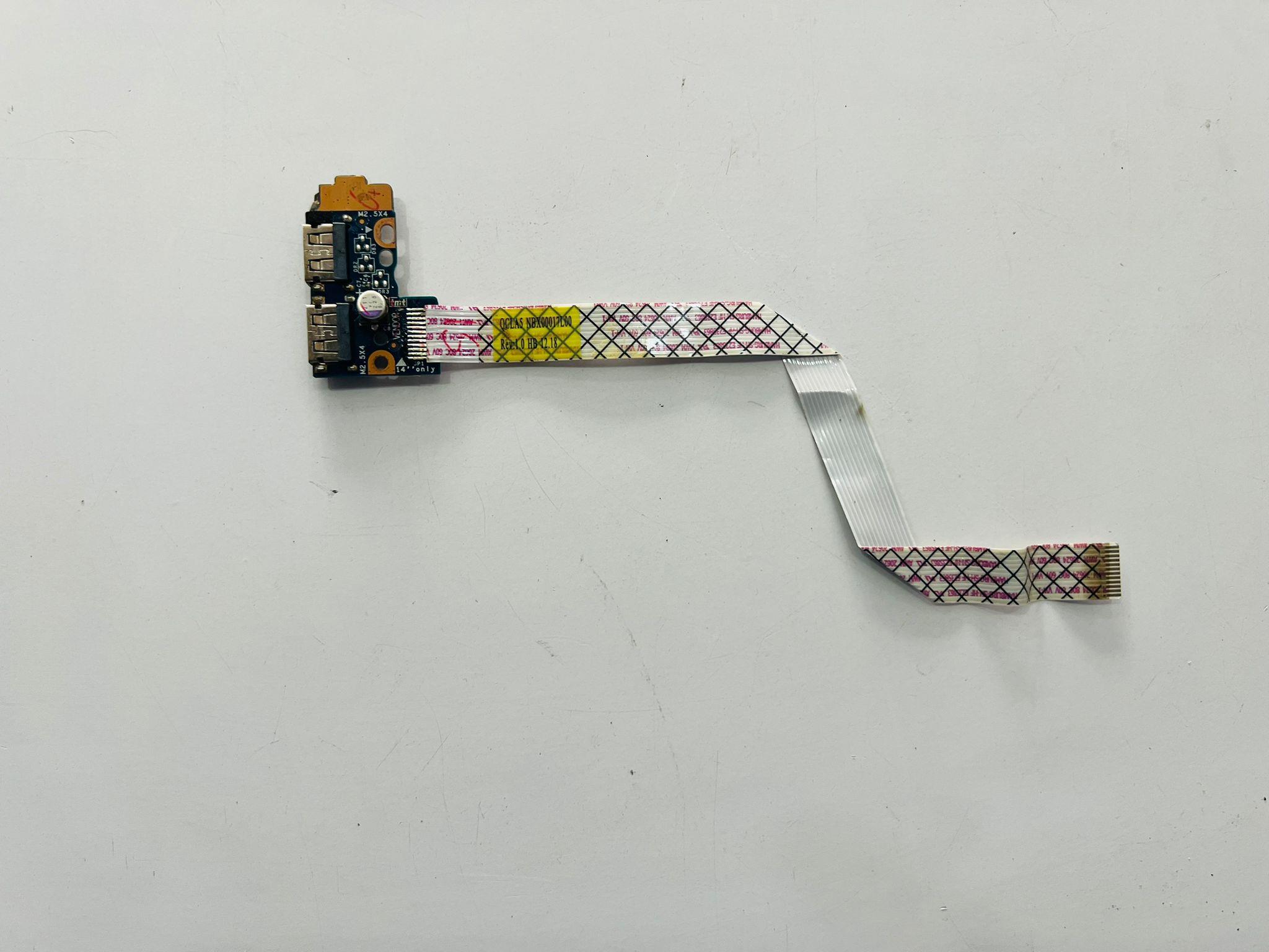 USB - AUX BoardSamsung Uyumlu Np350V5C-T01Tr, Np350V5C-S0Atr, Np350V5C-S0Jtr USB Board Stok: Z102