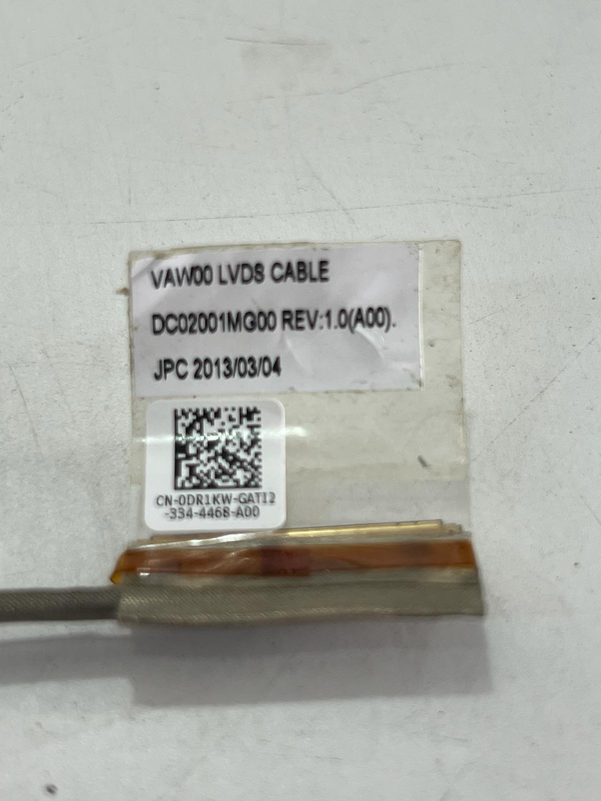 LCD Data Flex KabloDell Inspiron 15R 3521 3537 5521 V2521D 5535 5537 DR1KW Laptop LCD flex kablo DC02001MG00 CN-0DR1KW HD  s