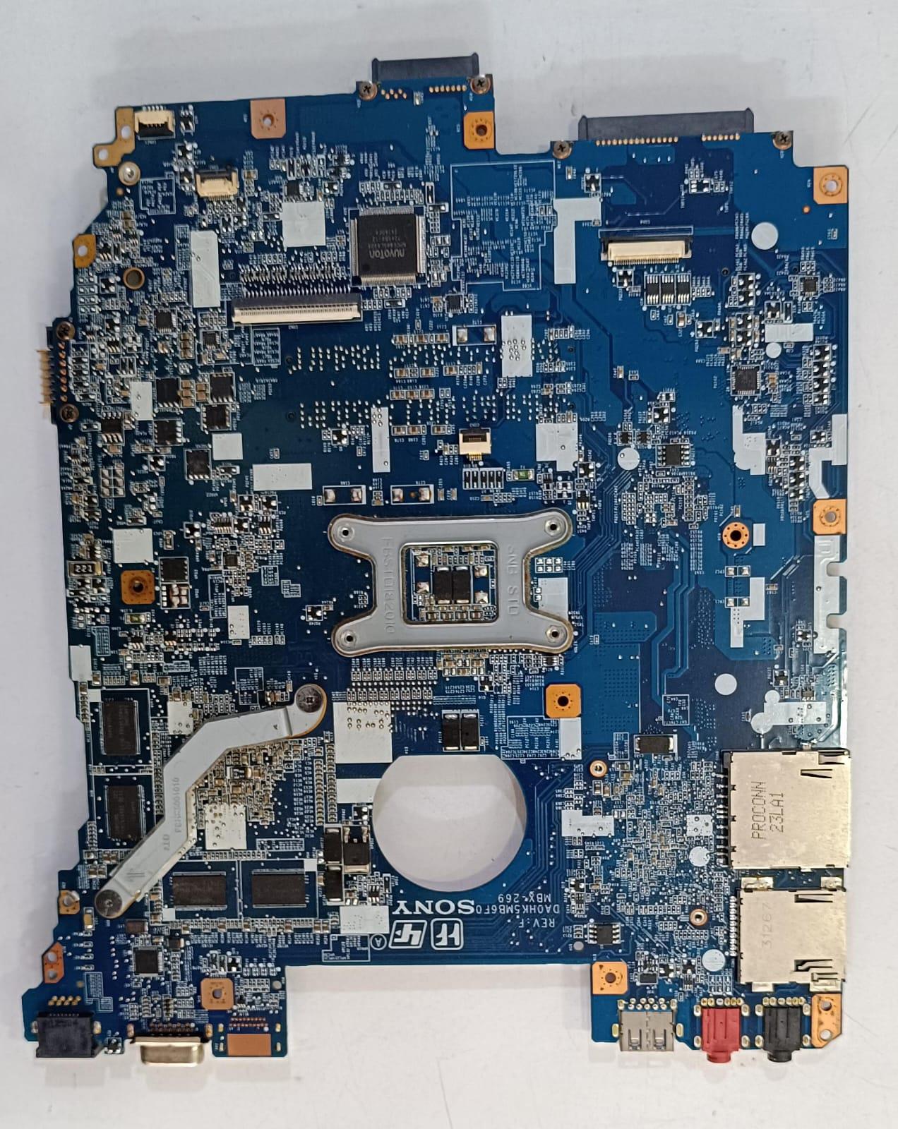 AnakartlarSony Vaio sve151g17m, sve151e11m, sve151j13m, DA0HK5MB6F0 MBX-269 Anakart Stok:Z104