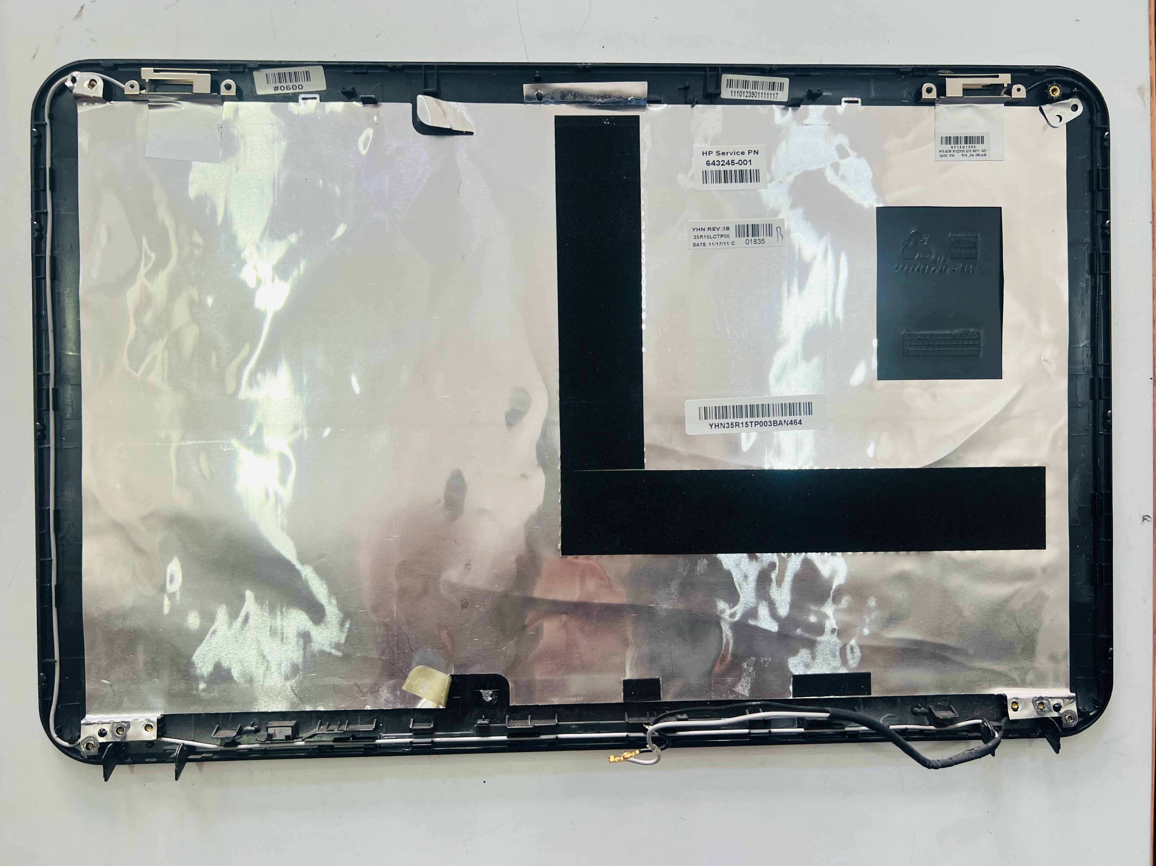 Cover - Arka kapakORİJİNAL HP G6-1000 SERİSİ G6-1215ET G6-1010ET G6-1217ET G6-1309ST Cover Ekran Arka Kasası Stok: Z92