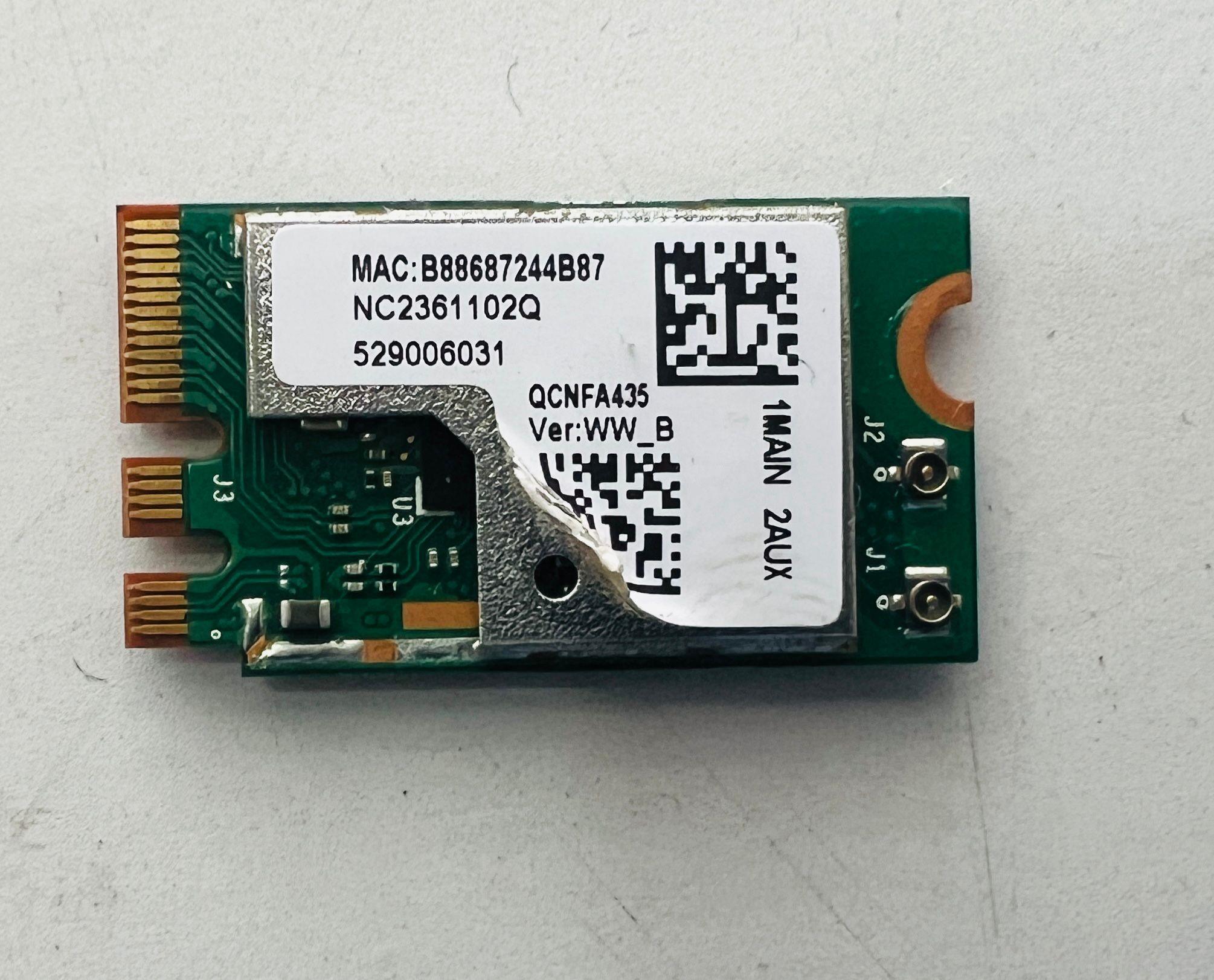 WIFI Kart - BluetoothORİJİNAL ACER ASPIRE  E5-573 E5-573G WIFI KART  QCA9377 QCNFA435 802.11AC 2.4g/5g Stok: SVE