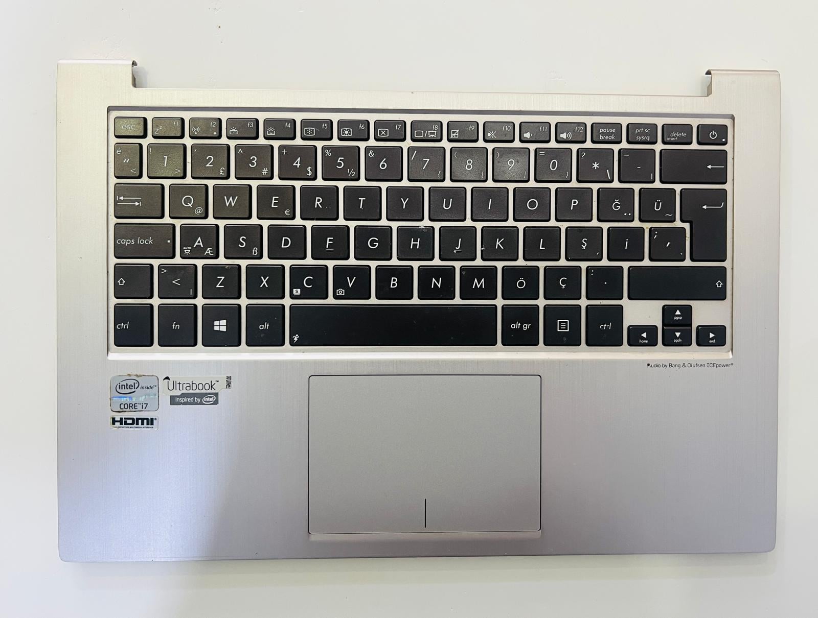 Üst KasaORİJİNAL Asus UX31 UX31A UX31E UX31EP UX31EP-1A Klavye ve Üst Kasa 13GNHO1AM041 Stok: Z97