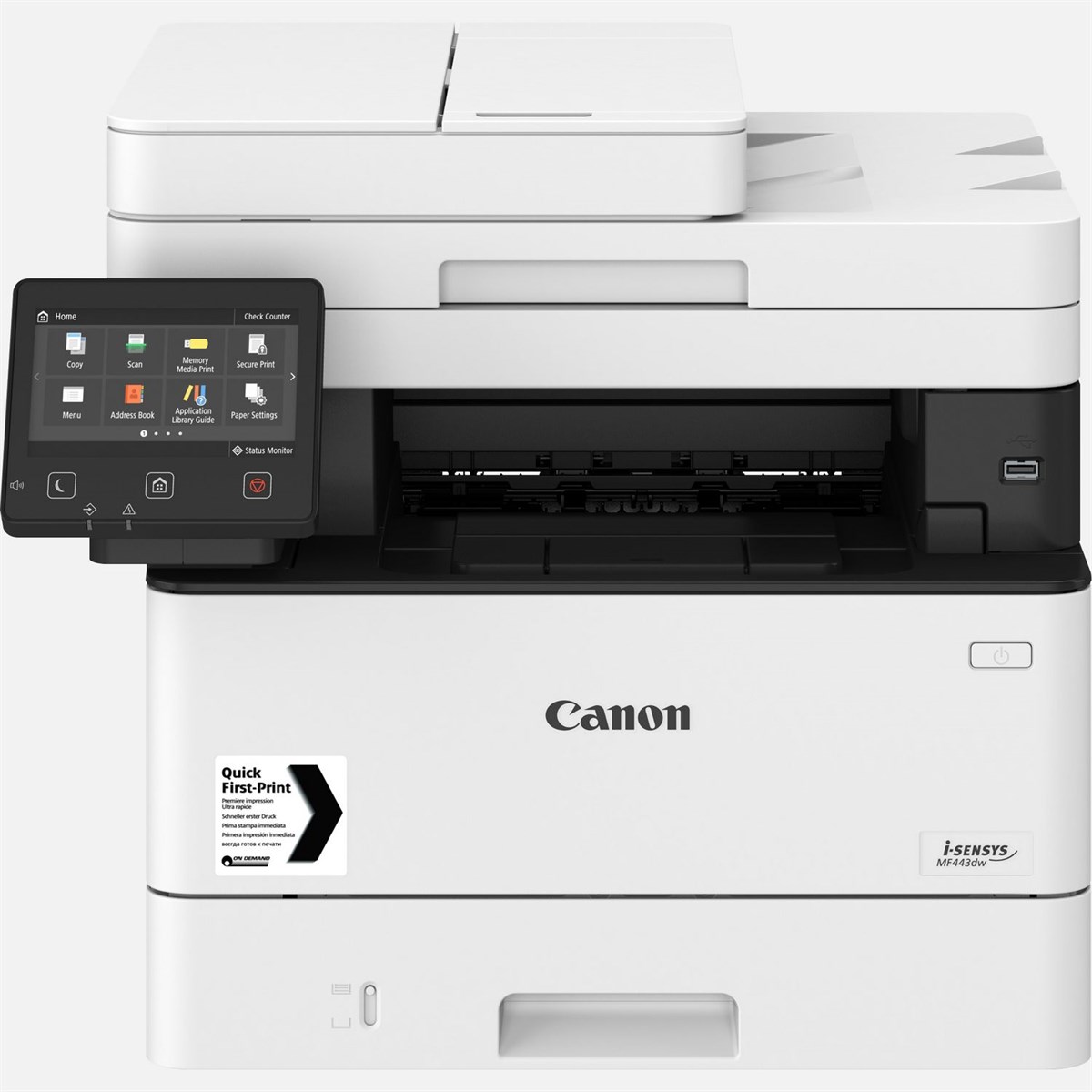 Lazer YazıcılarCanon MF443DW Yazıcı/Tarayıcı/Fotokopi Mono Dublex Wifi Çok Fonksiyonlu Lazer Yazıcı