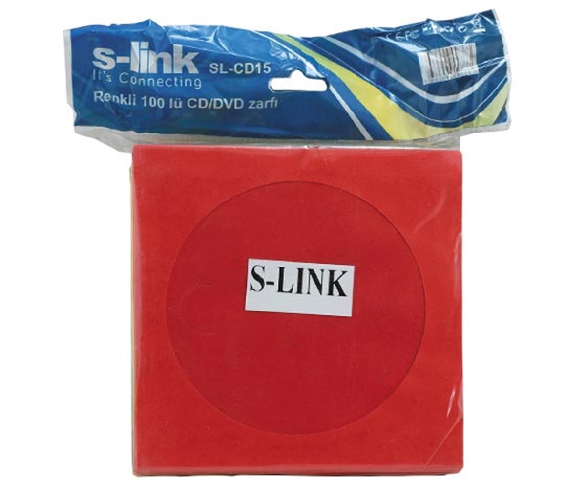 CD ZARFI 100 LÜK RENKLİ  (SL-CD15)