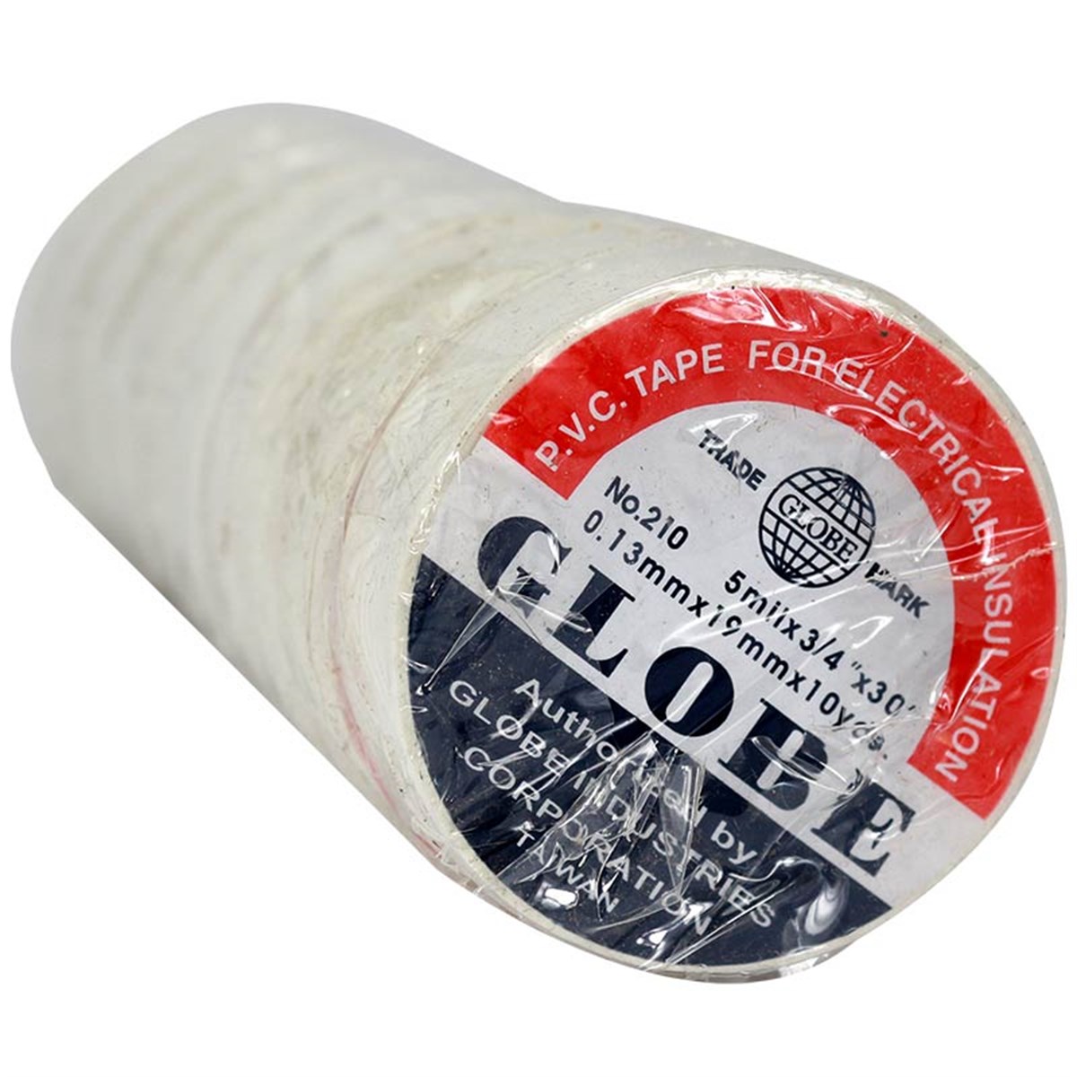 GLOBE İZOLE BANT BEYAZ 10LUK  0.13MMX19MM