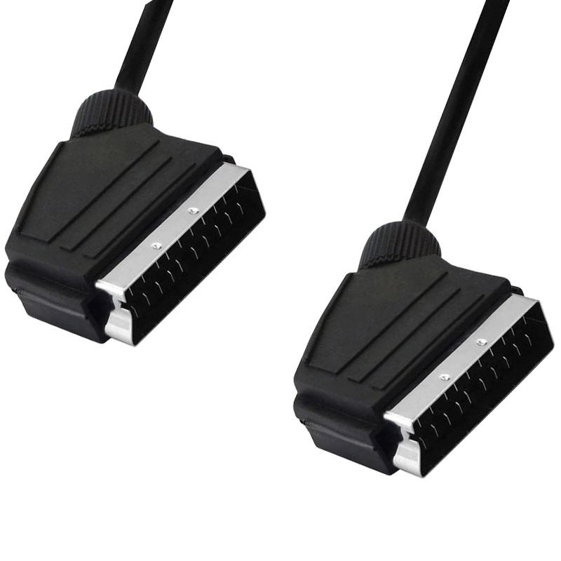 HERZ RC-01 1.2 METRE 7MM POŞETLİ SCART SCART KABLO