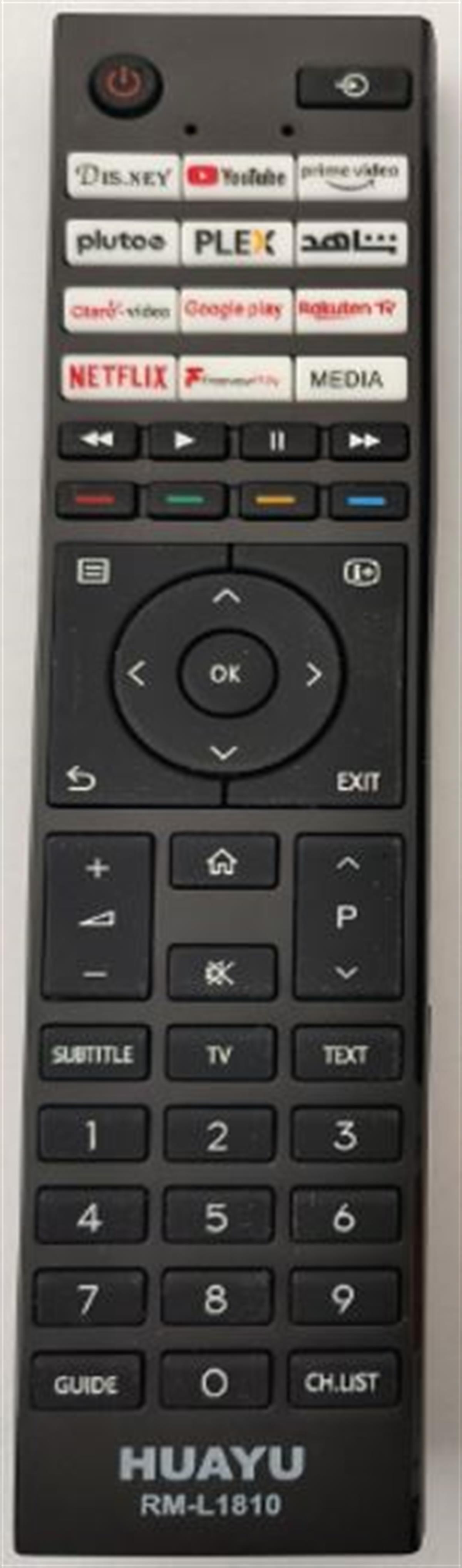 HUAYU RM-L1810 TOSHIBA UNIVERSAL LCD LED TV KUMANDA
