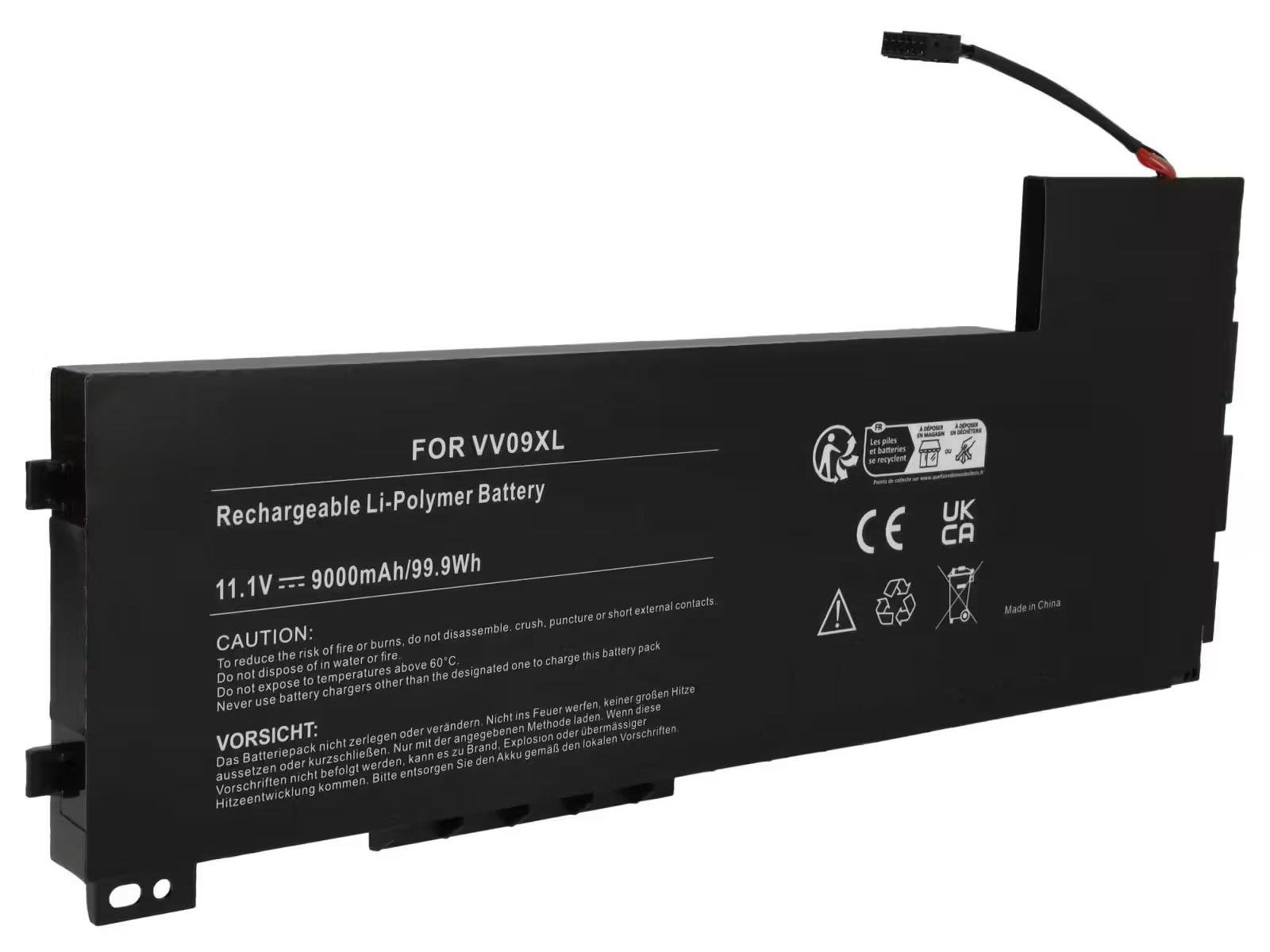 HYPERLIFE Hp ZBook 15 G3, G4, VV09XL Notebook Bataryası