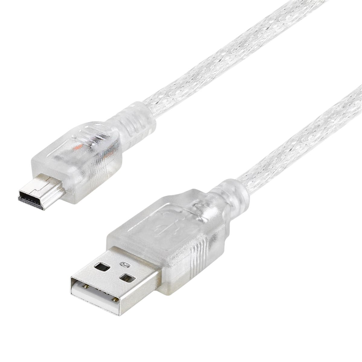 IPOD ŞARJ ALETİ KABLOSU USB 5 PİN GENİŞ 1.5 METRE ŞEFFAF POWERMASTER (SL-UK5)