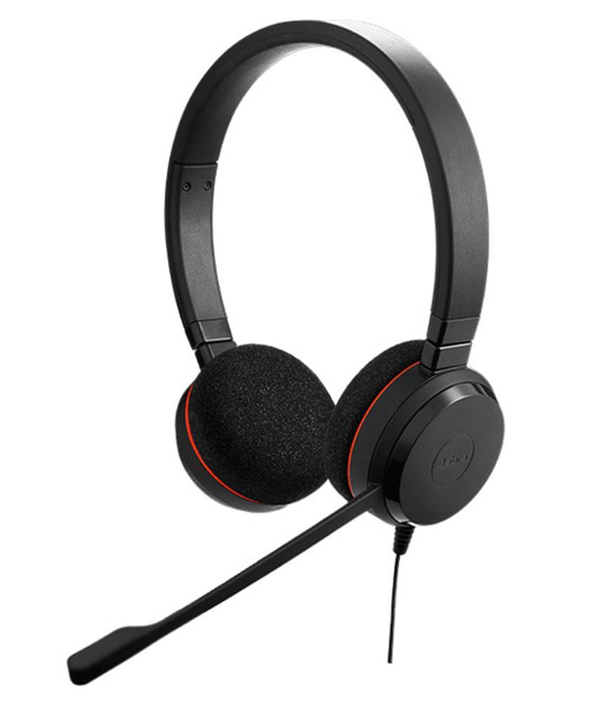 Jabra Evolve 20 Usb-Type C Bağlantılı Duo MS Kulaklık Mikrofon Çift Taraflı