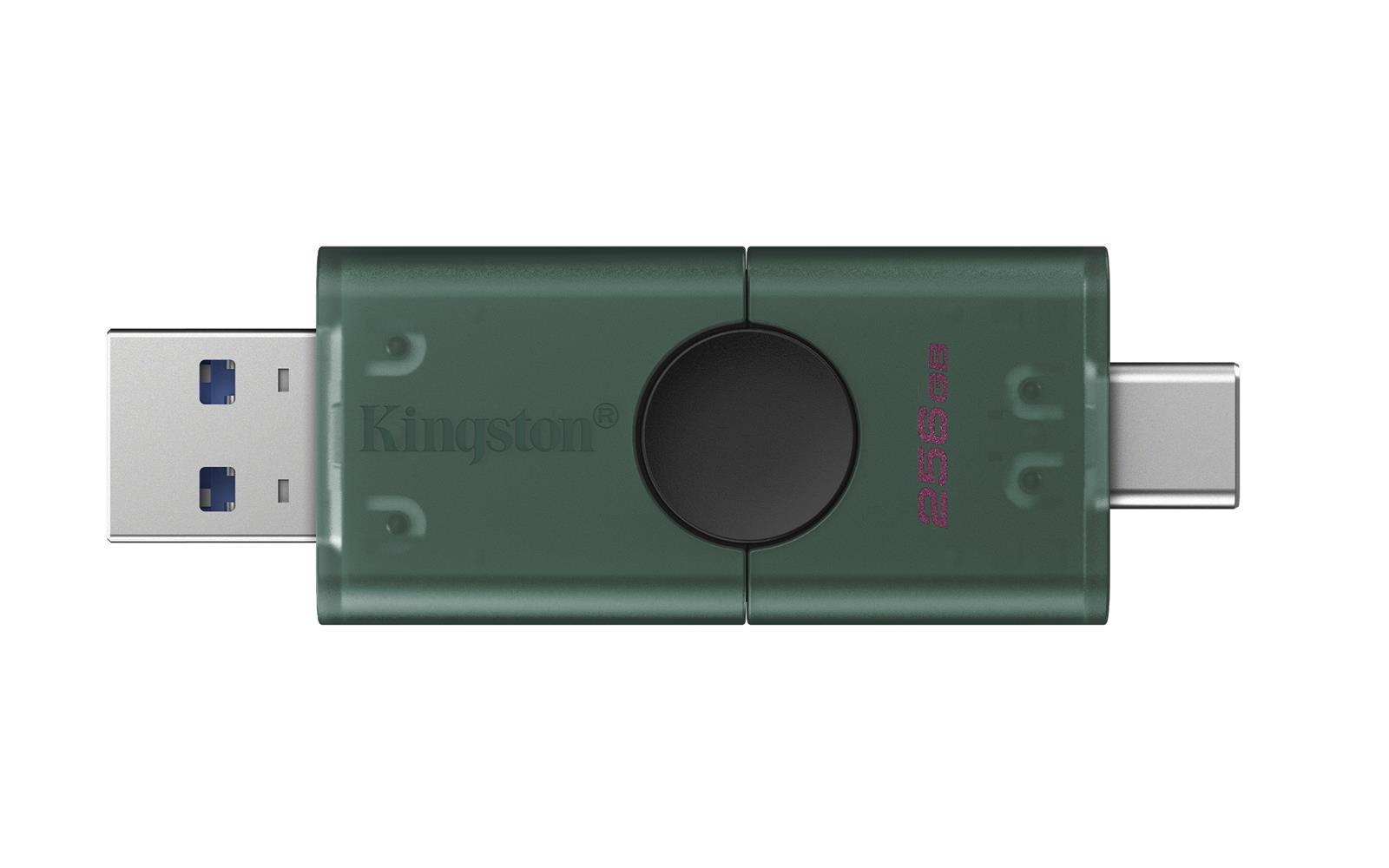 Kingston DTDEG2-256GB 256GB USB-A + USB-C 3.2 Gen 1 DataTraveler DuoG2 Flash Bellek